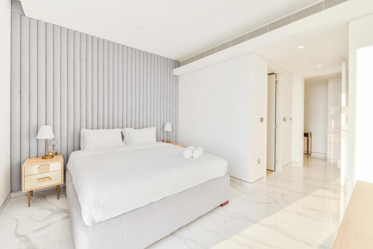 Luxe 3 Bedroom Oceanfront Apartment In The Heart Of Bluewaters Island Дубай Экстерьер фото